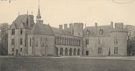 Château de Lauvergnac vers le début du XXe siècle