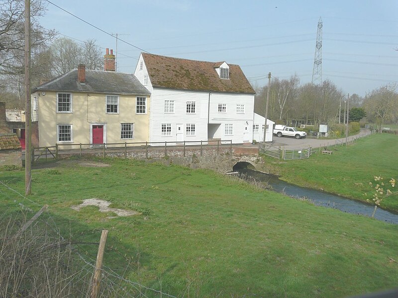 File:Chalkney Mill on the River Colne - geograph.org.uk - 3941222.jpg