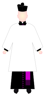 Chaplain of His Holiness - choir dress.svg