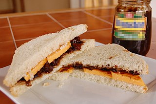 <span class="mw-page-title-main">Cheese and pickle sandwich</span> British sandwich