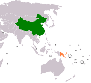 China–Papua New Guinea relations Bilateral relations