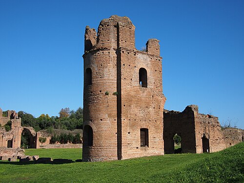 Part of the Circus of Maxentius in Rome