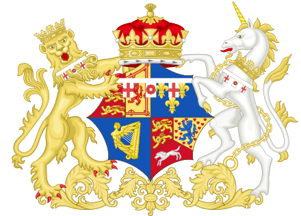 The coat of arms of Princess Charlotte