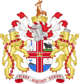 Wappen der Stadt Melbourne