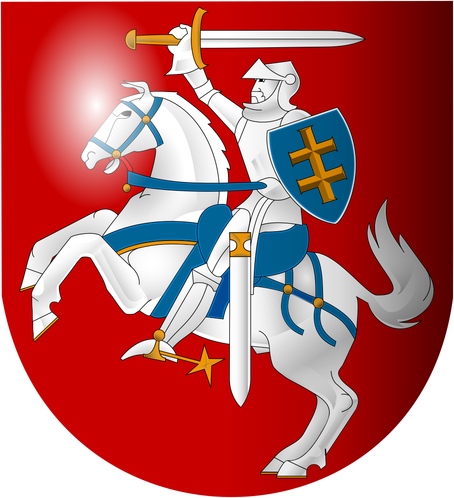Download File:Coat of arms of Lithuania 3d.svg - Wikimedia Commons