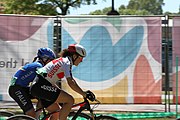 Deutsch: Radsport bei den Olympischen Jugendspielen 2018 Tag 10, 16. Oktober 2018 - Combined Criterium – XCC Qualifikation weiblich English: Cycling at the 2018 Summer Youth Olympics – Women's Combined Criterium – XCC Qualification on 16 October 2018.