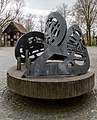 * Nomination Scuplture at the "Großer Spieker" in Buldern, Dülmen, North Rhine-Westphalia, Germany --XRay 11:07, 19 April 2015 (UTC) * Promotion There is some overexposure but overall QI to me --Poco a poco 11:13, 19 April 2015 (UTC)  Fixed Overexposed areas fixed. Thanks for your advice.--XRay 12:56, 19 April 2015 (UTC)