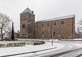 * Nomination Holy cross church, Dülmen, North Rhine-Westphalia, Germany --XRay 03:30, 15 October 2015 (UTC) * Promotion  Support good quality, though it will be better with a crop of the half of the empty road in the foreground. --Christian Ferrer 05:02, 15 October 2015 (UTC)