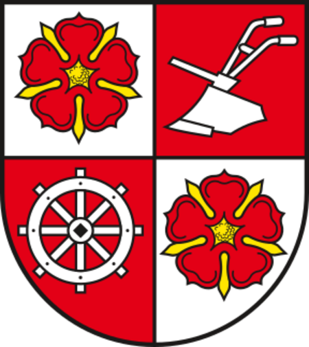 DE ST 15 0 85 185 Badersleben COA