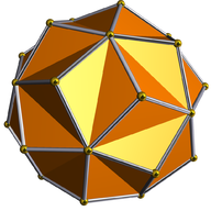 Non-convex triakis icosahedron drawn by Leonardo da Vinci in Luca Pacioli's Divina proportione