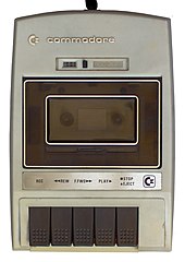 The C2N Cassette Unit, the original Datasette model shape Datasette c2n.jpg