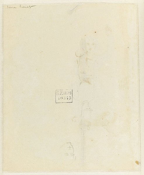 File:Delacroix - Esquisse d'une tête de femme, RF 10343, Verso.jpg