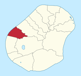 Location of Denigomodu in Nauru