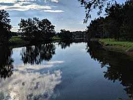 Deua veya Moruya Nehri, Kiora Bridge.jpg