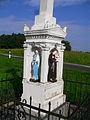 Szűz Mária és Szent Antal szobra