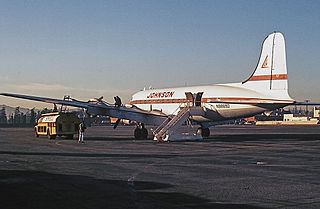 <span class="mw-page-title-main">Johnson Flying Service</span> US mountain airline (1924–1975) that merged into Evergreen