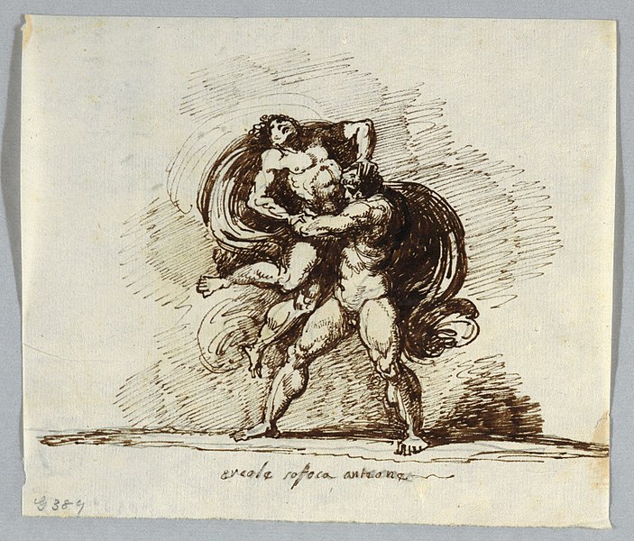 File:Drawing, Hercules and Antaeus, 1805 (CH 18122197).jpg