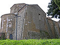 Duomo di Sovana (GR) - Facciata lato destro.