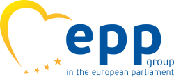 Logo del Partito Popolare Europeo al Parlamento Europeo