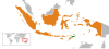 Location map for East Timor and Indonesia.
