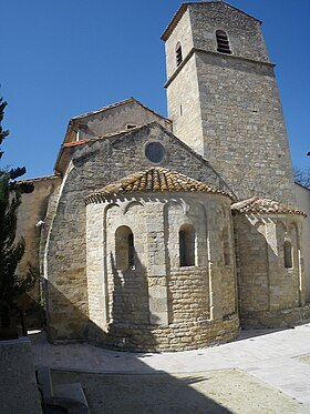 Illustrasjonsbilde av artikkelen Saint-Sylvestre-et-Sainte-Colombe kirke i Colombiers