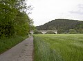 Pont ferroviaire du chemin de fer local Nabburg – Schönsee sur le Naab