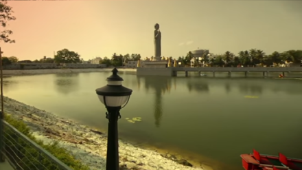 View of Buddha statue in Eluru 1-town Elurubuddhastatue.png