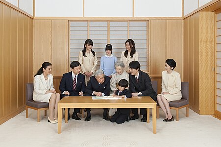 Fail:Emperor Akihito and Empress Michiko with the Imperial Family (November 2013).jpg