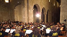 Enrico Melozzi - Concerto dei 100 Cellos / Orchestra Notturna Clandestina all'interno del Duomo di Teramo