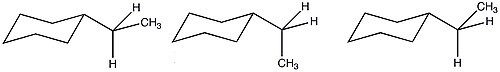 Possible equatorial conformations of ethyl cyclohexane. Eq pos.jpg