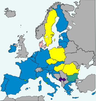 <span class="mw-page-title-main">Bulgaria and the euro</span> Process of Bulgaria adopting the Euro