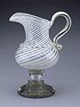 New England Glass Company ewer, 1840–1860
