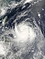 Typhoon Ewiniar on July 7, 2006