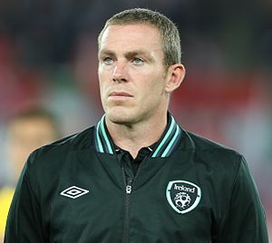 FIFA WC-qualification 2014 - Austria vs Ireland 2013-09-10 - Richard Dunne 01.jpg