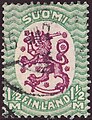 The same stamp, but without watermark (Michel No. 88B from 1929)