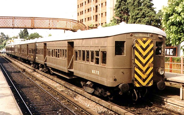 Metrovick electric multiple unit made for Central Argentine Railway in 1931. They operated until 2002.