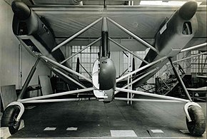 The Fieseler Fi 168, described by a German engineer as a "tank destroyer"フィーゼラー Fi 168