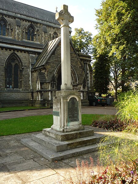 File:First Surrey Rifles' memorial, St Giles's Church, Camberwell.jpg