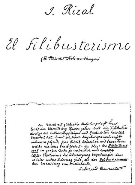 El_filibusterismo
