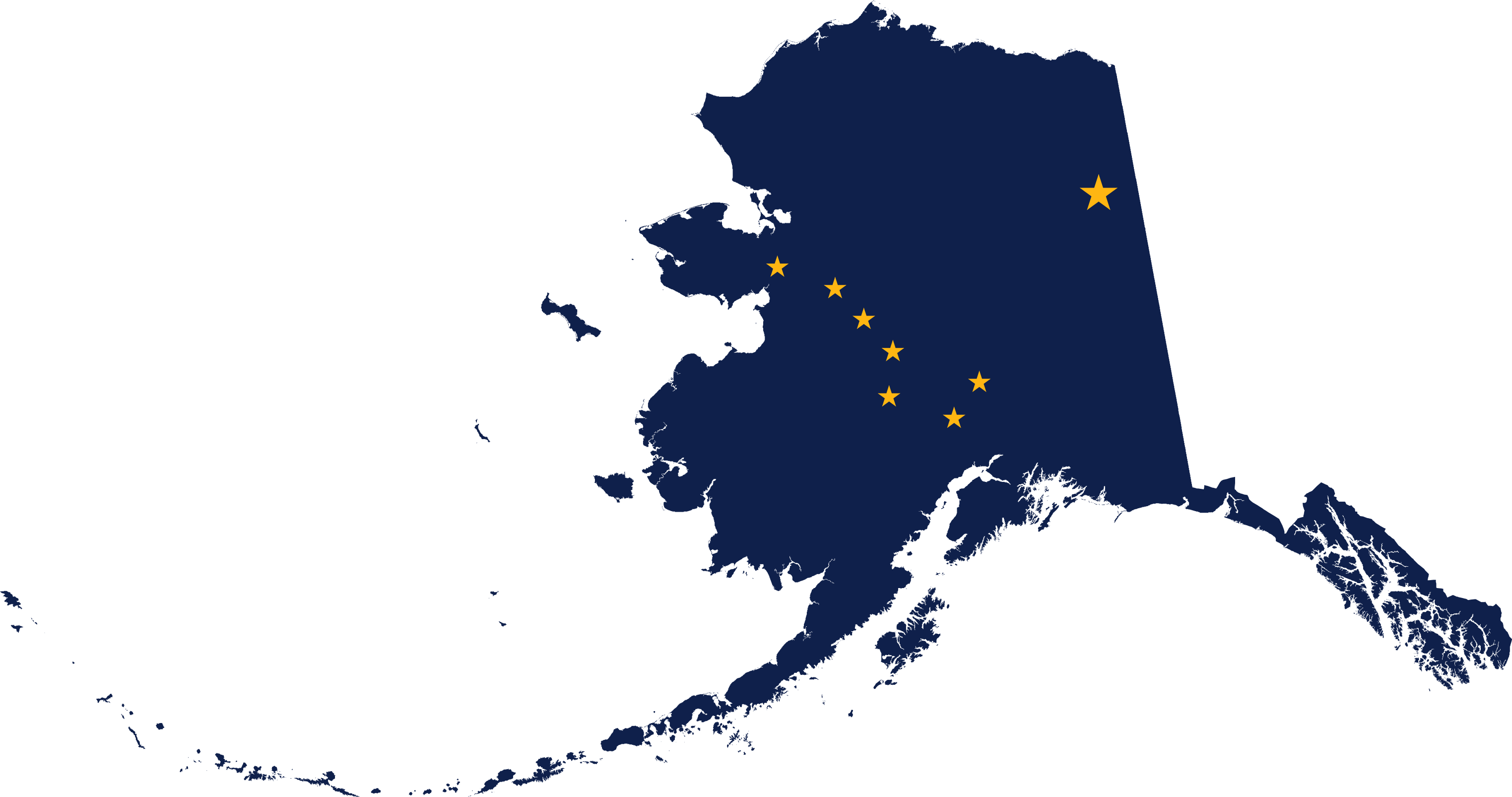 File Flag Map Of Alaska Svg Wikimedia Commons