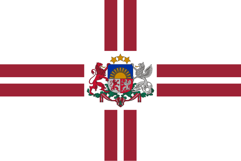 File:Flag of the President of Latvia.svg