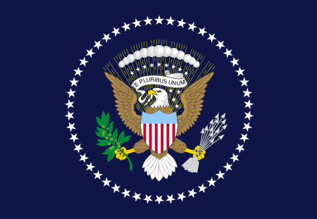 ไฟล์:Flag of the President of the United States.svg