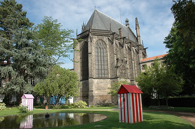 Sainte-Chapelle de Riom.