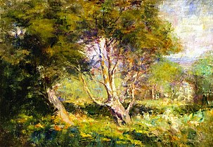 Frederick McCubbin, Wiejska Sielanka (ang. A Spring Pastoral), 1908