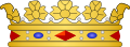 corona ducale con cinque fioroni visibili