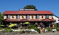 * Nomination A restaurant in Ganges, Saltspring Island, British Columbia, Canada --Podzemnik 01:46, 30 July 2018 (UTC) * Promotion Blue, red and green, what a harmonious "triad"! Great quality. -- Johann Jaritz 01:58, 30 July 2018 (UTC)