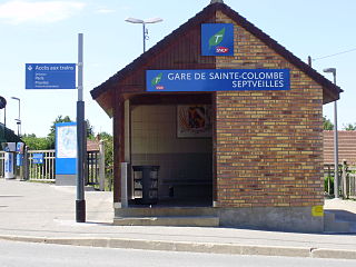 <span class="mw-page-title-main">Sainte-Colombe–Septveilles station</span>