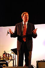 Chapman speaking at a conference in 2010. Gary Chapman.jpg