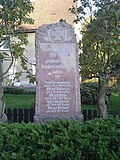 Memorial to the fallen of the First World War