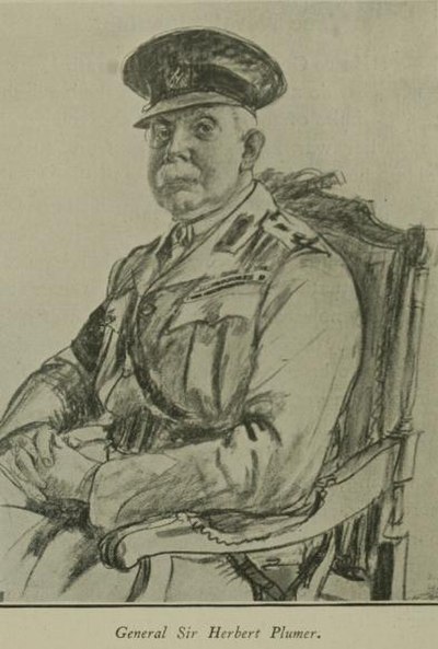 Wartime sketch of General Plumer